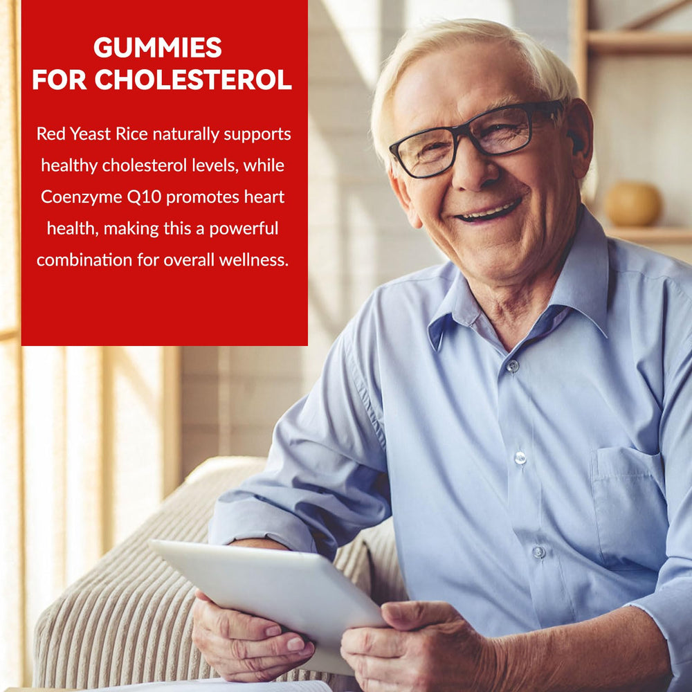 Whoyun Red Yeast Rice Gummies ingredients panel