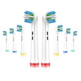 Whuppsi replacement toothbrush heads 8-pack – front view