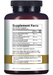 Packaging showing 120-count label