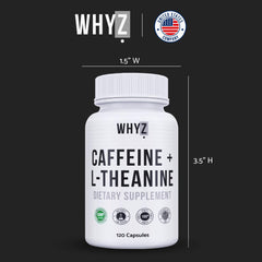 WHYZ caffeine pills for women and men use demonstrates on-the-go energy.