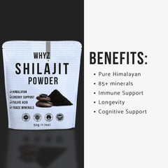 Shilajit powder added to tea or coffee for daily use