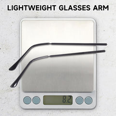 Wide compatibility with sunglasses and reading glasses