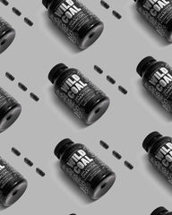 Travel-friendly bottle with 120 capsules