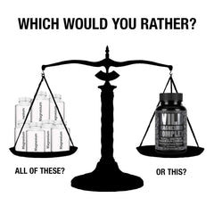 Ingredients section of the label