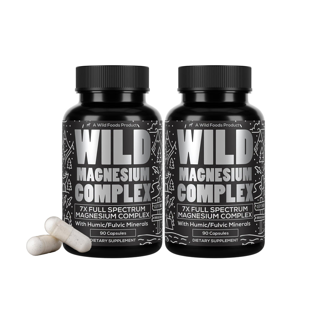 Wild Foods Magnesium Complex bottle packaging front