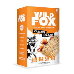 Wild Fox Cinnamon Churro Protein Bar close-up showing chewy texture for a protein-packed snack