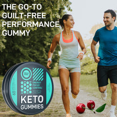 Close-up of Keto candy gummies