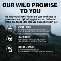 Wild Methylated Multivitamin bottle placed on a wooden surface.