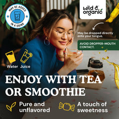 Vegan, sugar-free formula badge on packaging