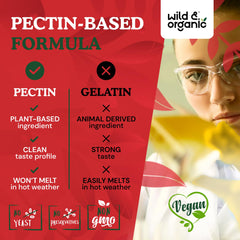 Beetroot powder and natural ingredients on a table