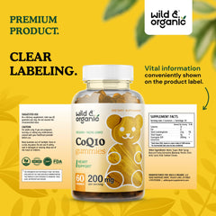 Lifestyle image of a person taking CoQ10 gummies