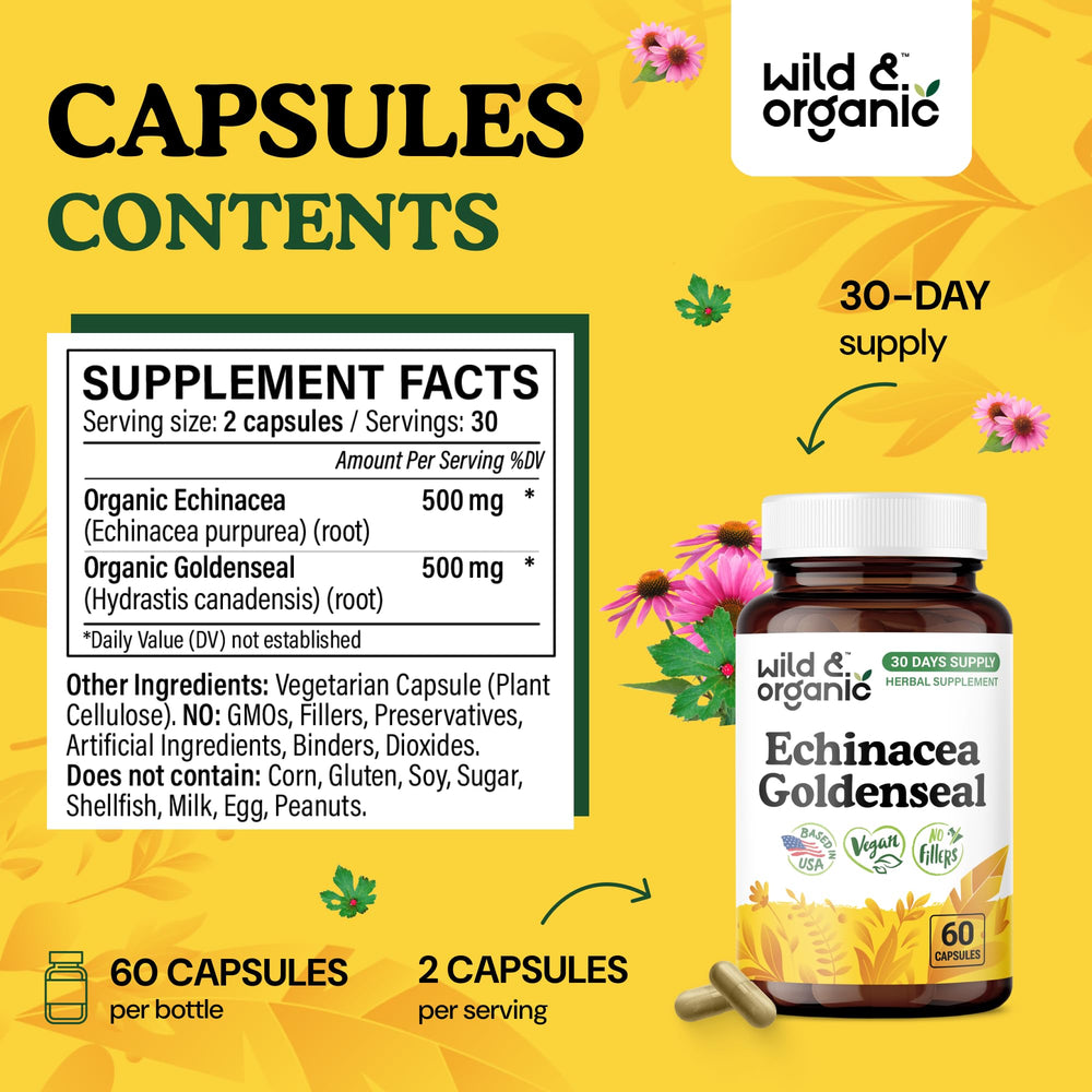 Natural capsules on wooden surface