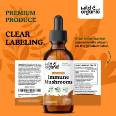 Packaging and product listing image for Wild & Organic