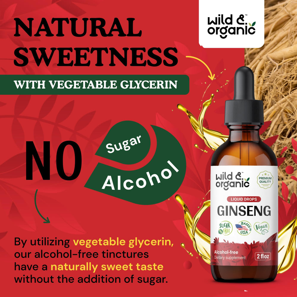 Ginseng extract with natural sweetness (no added sugar)