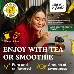 Label highlighting vegan and GMO-free formulation