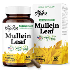 Hero image of Wild & Organic Mullein Capsules bottle