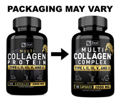 Wild-caught deep sea fish collagen illustration