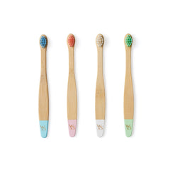 Eco-friendly kraft packaging for Wild & Stone bamboo toothbrushes
