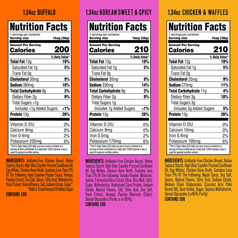 Buffalo flavor WILDE Protein Chips 1.34oz