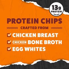 Nashville Hot flavor chip bag from WILDE Protein Chips