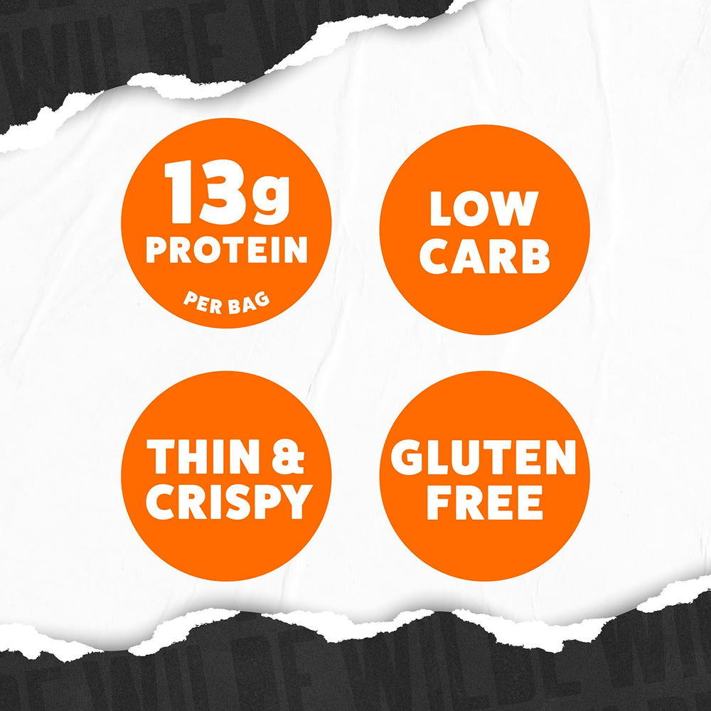 Gluten-free and keto badges on WILDE packaging