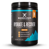 Wilderness Athlete Hydrate Arizona Peach tub front for refreshing electrolyte hydration after workouts.