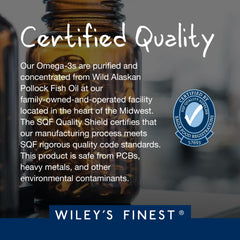 Sustainably sourced wild-caught fish oil from U.S. waters