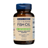 Packaging for Wiley's Finest Wild Alaskan Fish Oil Easy Swallow Minis (60 softgels)