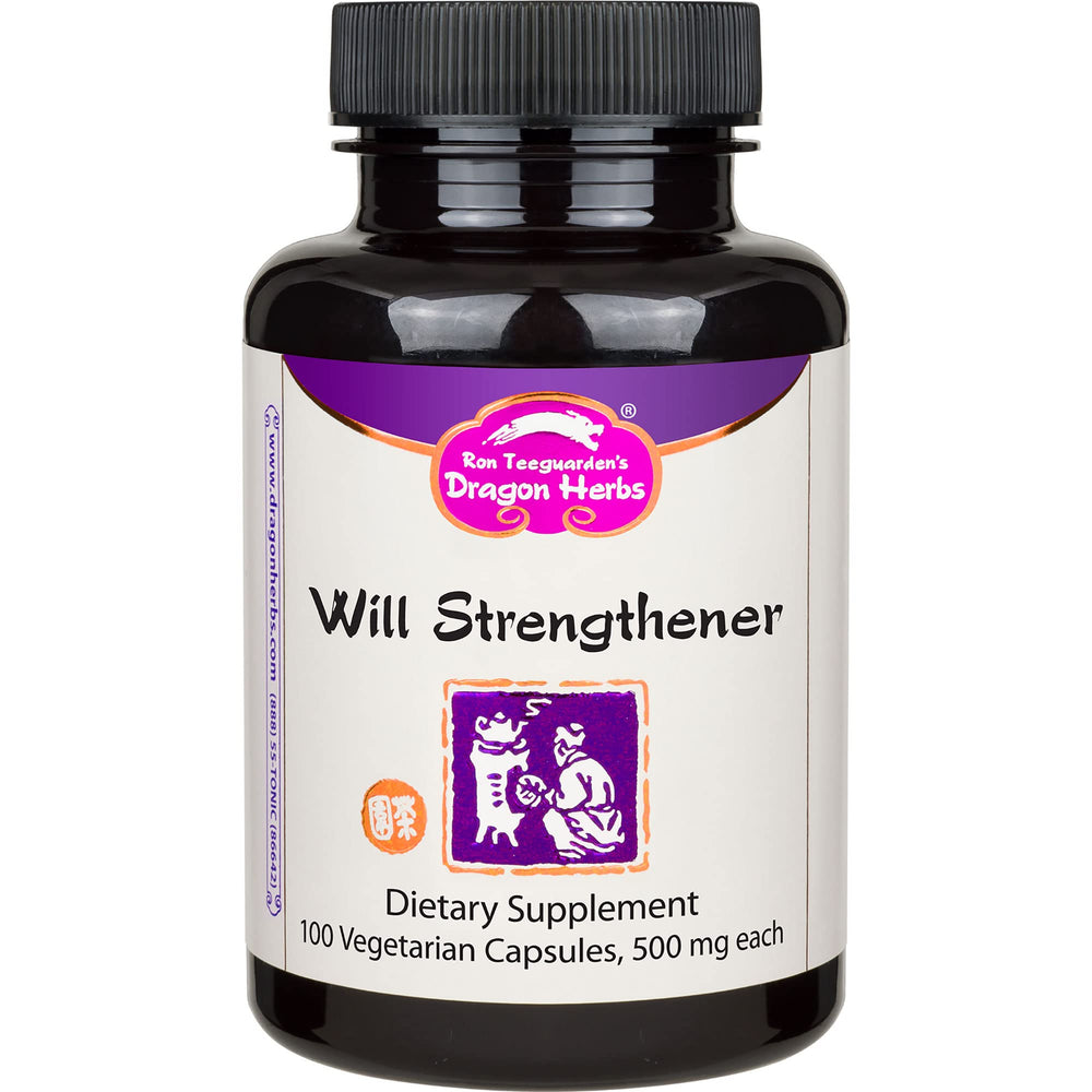 Will Strengthener 500 mg bottle – Dragon Herbs