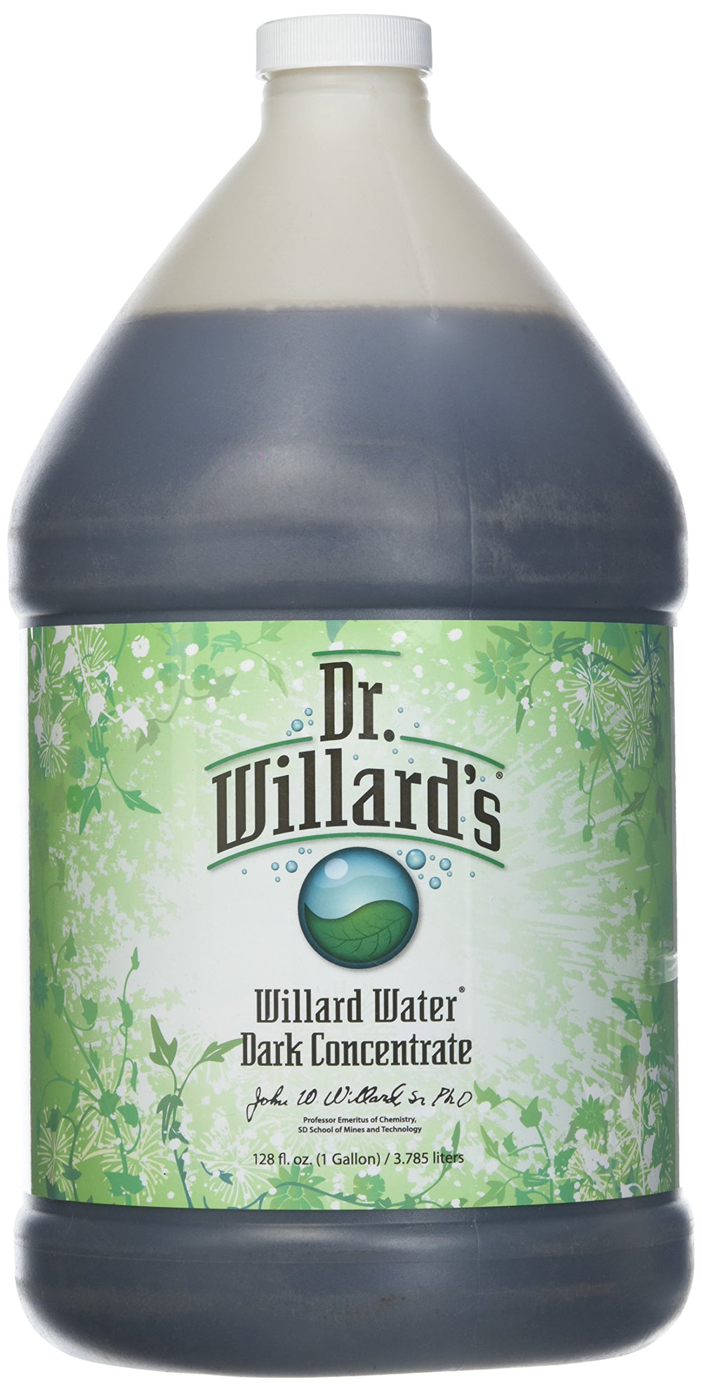 Willard Water Dark XXX Multi-Vitamin bottle front view, 128 fl oz (1 gallon)