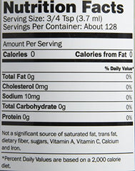 Willard Water CAW liquid bottle label - side view