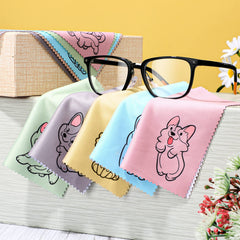 Assorted WILLBOND microfiber cleaning cloths for lenses and screens