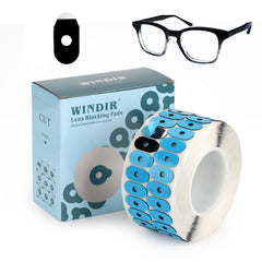 WINDIR blocking pads box with 1000pcs for lens edging