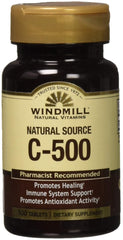 Windmill Vitamin-C 500mg chewable tablet packaging