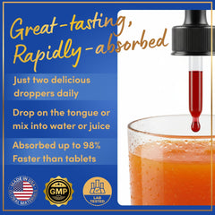 60-day supply with 2 ml daily serving