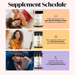 Nutrition facts label and third-party testing seal