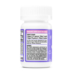 Boy at bedtime with Wink Well melatonin chewable