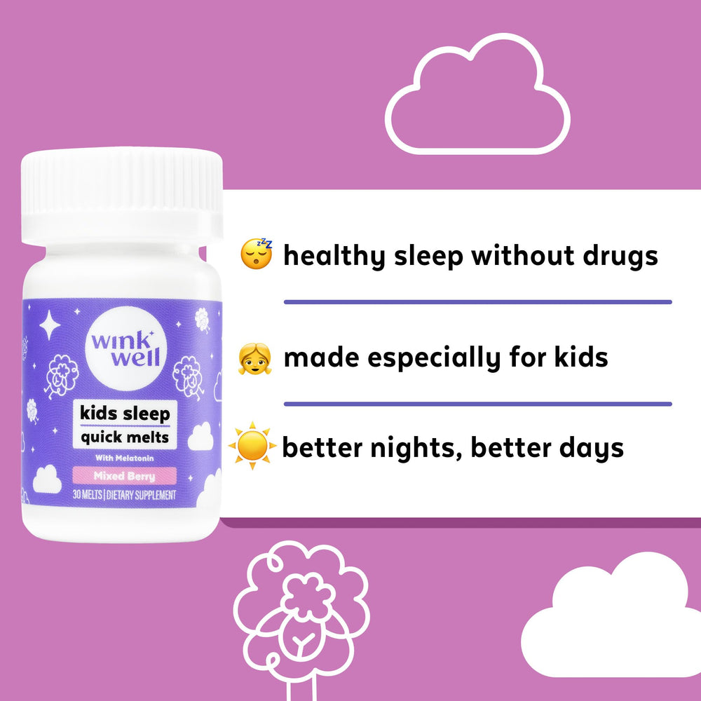 Non-habit forming sleep aid for kids