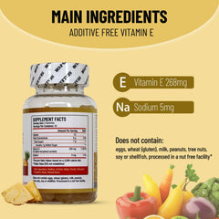 60-count Wins Town Vitamin E Gummies packaging front view