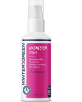 Wintergreen Magnesium Body Spray bottle on white background