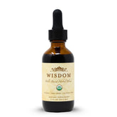 Wisdom Nutrition organic turmeric-frankincense-myrrh bottle highlights energizing herbal vitality.