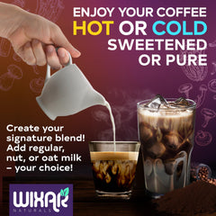 Serving scoop with mushroom coffee powder