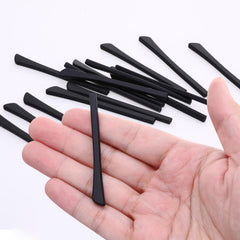 Flexible silicone end tips for glasses arms, anti-slip