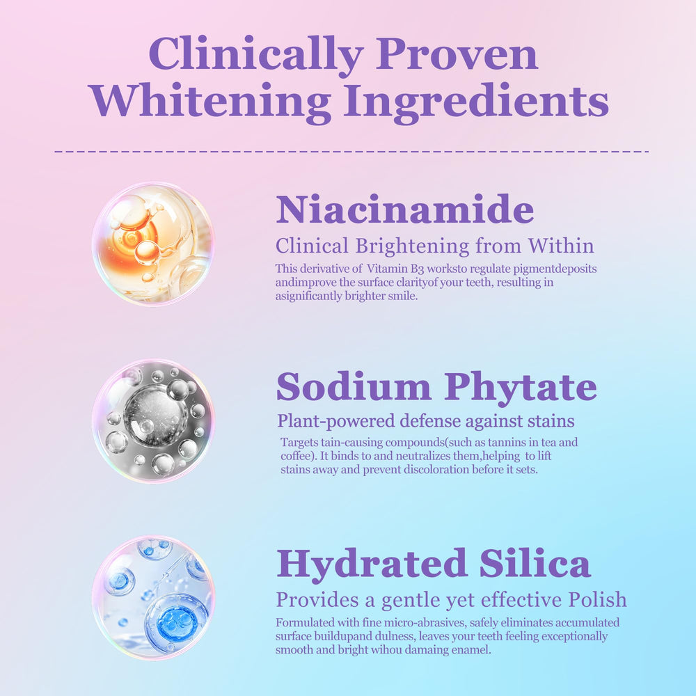 Close-up of polishing particles aiding stain removal