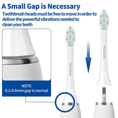 Curved bristles for deep cleaning and plaque removal