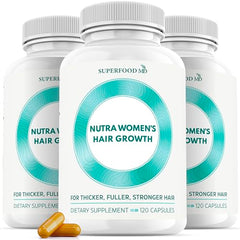 Hero image: Women's Balance Hair Growth Supplements for women 45+