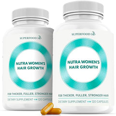 Nutra Women's Hair Growth Supplements bottle for women 45+