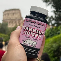 Wellness lifestyle scene with nutrition bottles