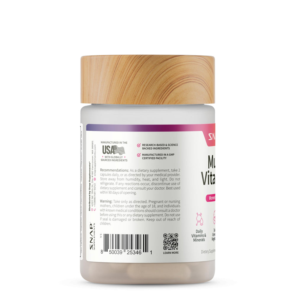 Daily usage depiction for Women's Daily Multi Vitamins