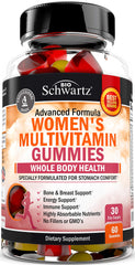 Bottle of Women's Multivitamin Gummies with Mixed Berry flavor